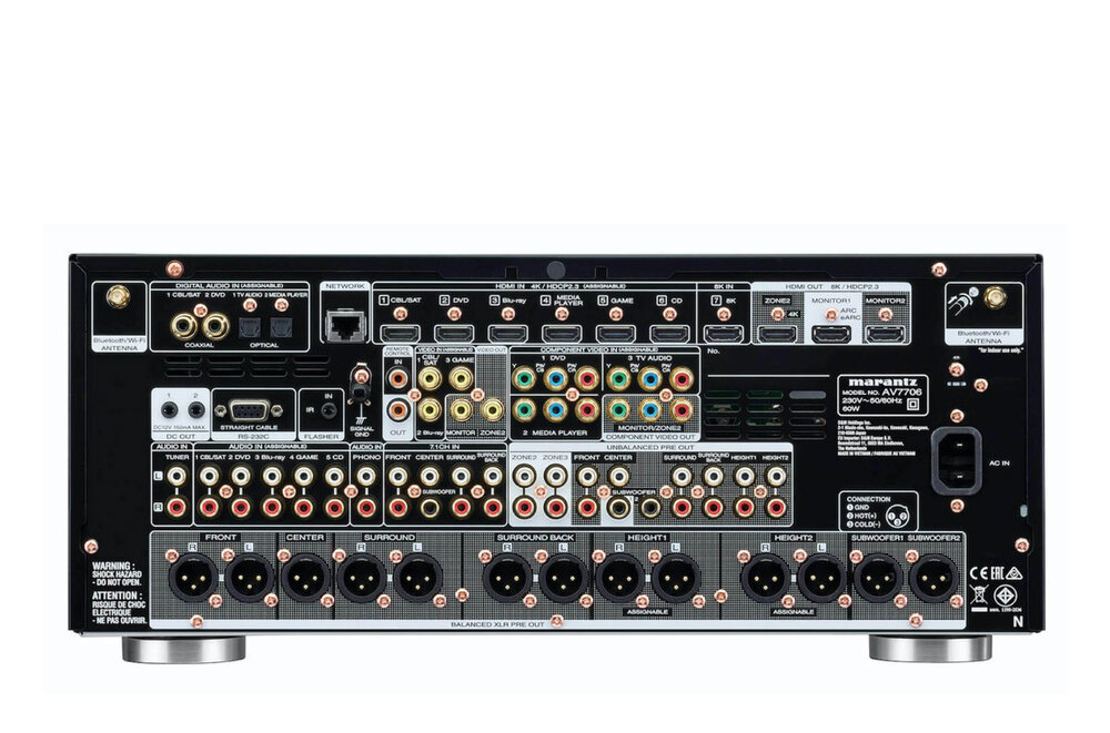 A/V Preamplifier Marantz AV7706